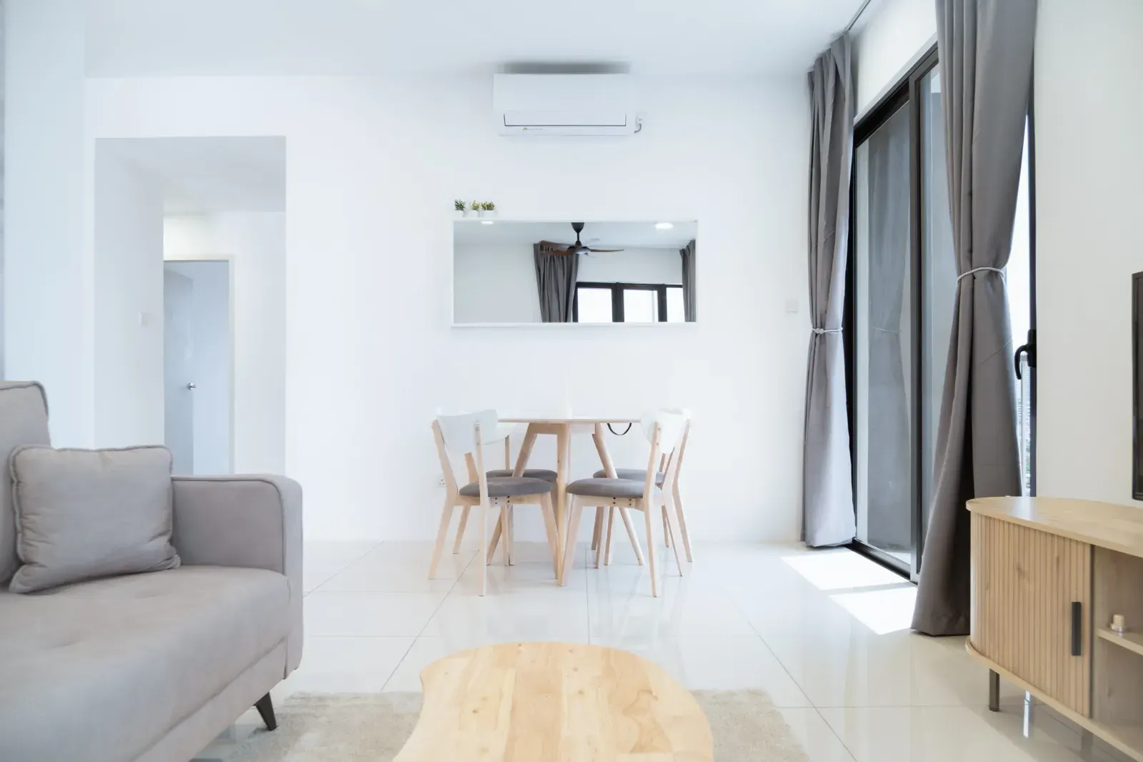 Urban Soft Minimal Dining Area — MyReno Penang rental theme